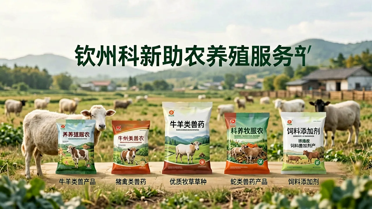 牛羊疫病防控成本年降三成，钦州这家兽药服务部如何做到？